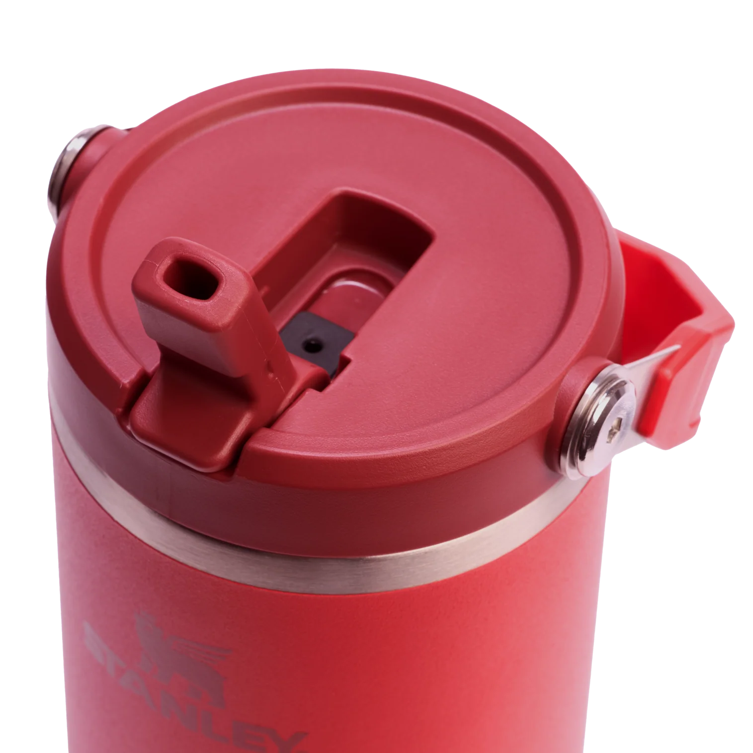 STANLEY THE ICEFLOW FLIP STRAW TERMOS 0.8L - Chili Red