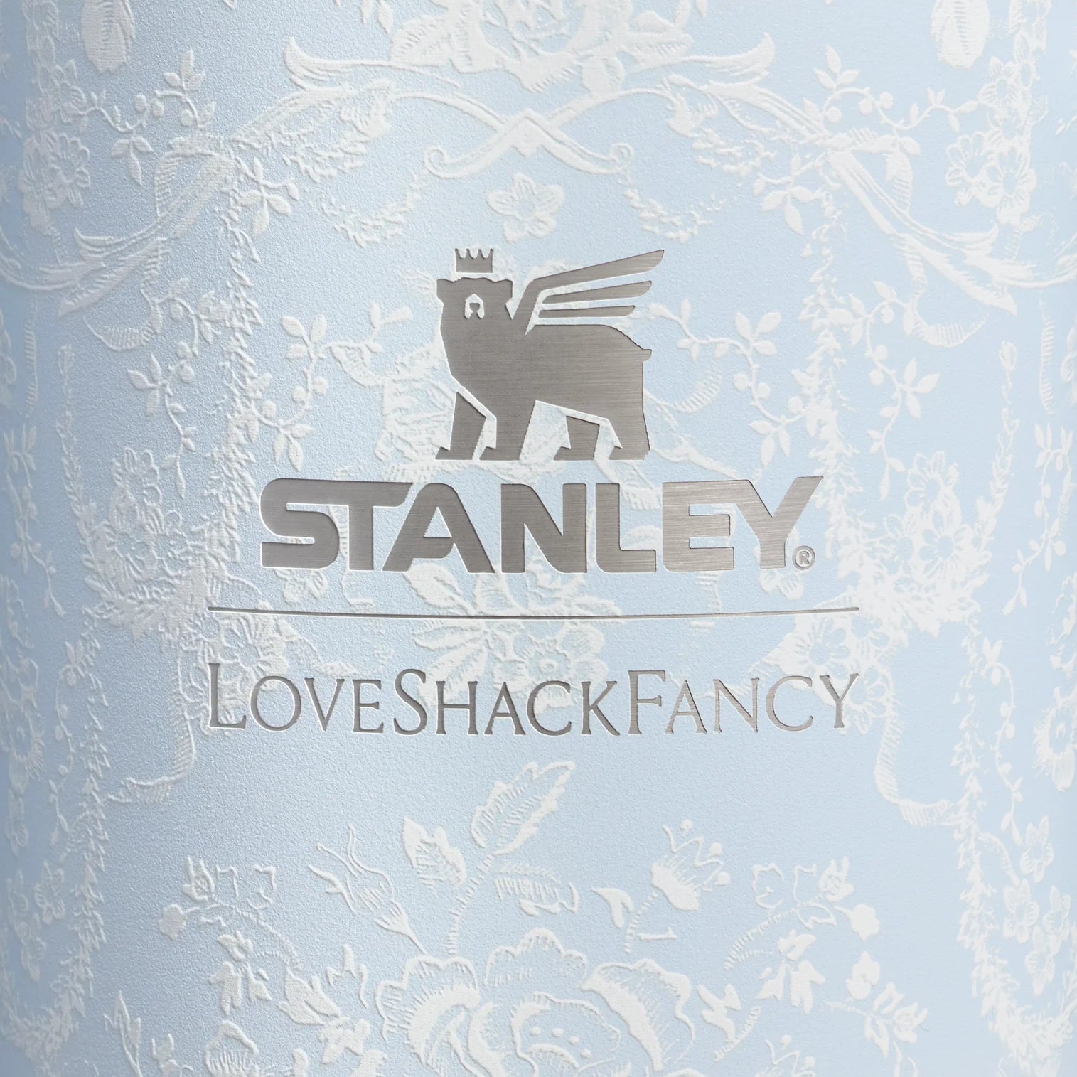 STANLEY THE QUENCHER "LOVESHACKFANCY" KOLEKSİYONU | 1.18L - Alpine Blue