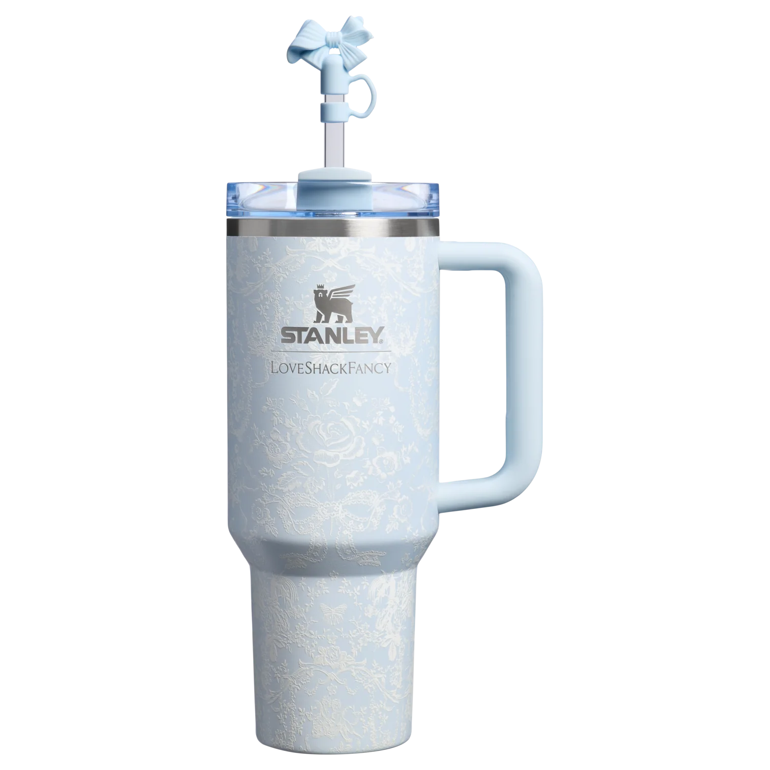 STANLEY THE QUENCHER "LOVESHACKFANCY" KOLEKSİYONU | 1.18L - Alpine Blue