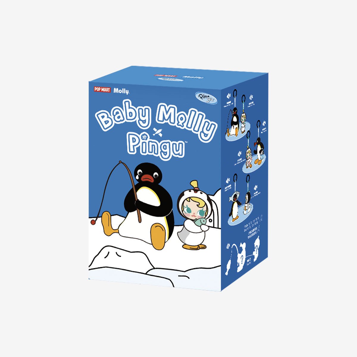 POP MART BABY MOLLY X PINGU HAPPY FISHING SÜRPRİZ KUTU SERİSİ - Termos Türkiye - Figüran