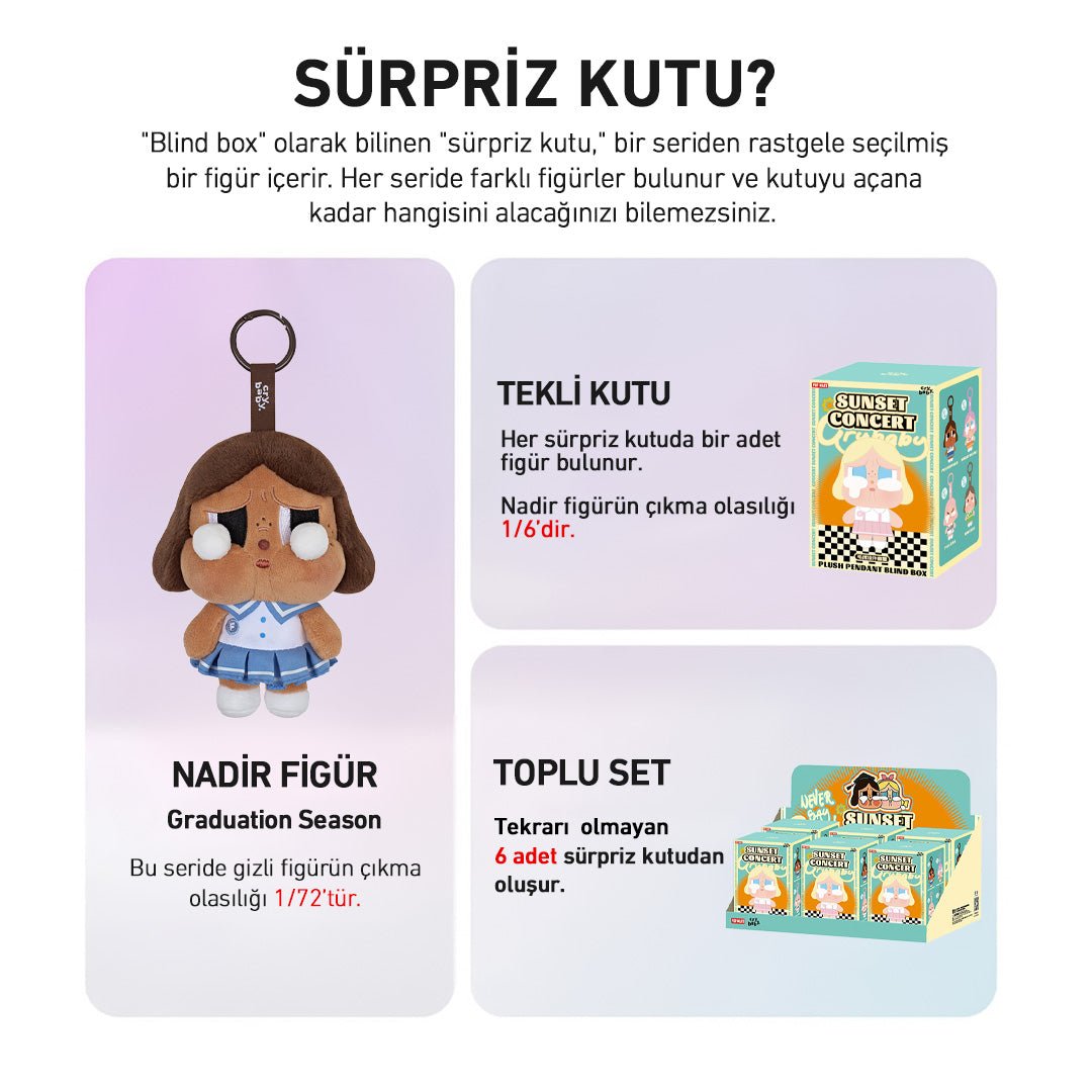 POP MART CRYBABY SUNSET CONCERT SÜRPRİZ KUTU SERİSİ - Termos Türkiye -