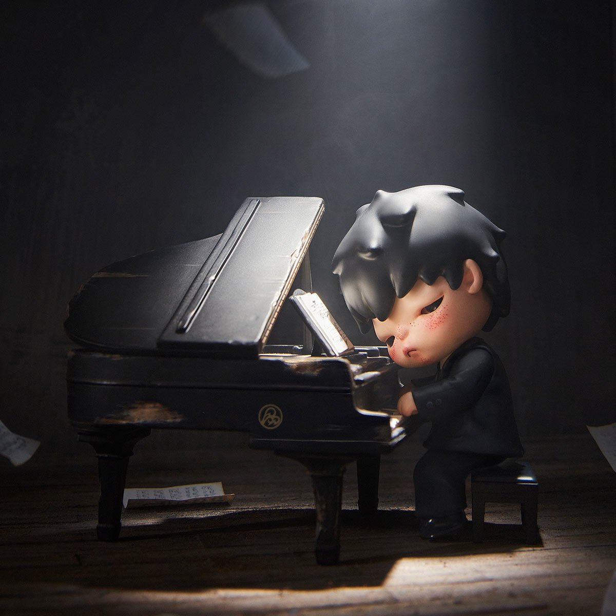 POP MART HIRONO THE PIANIST FİGÜRÜ - Termos Türkiye -