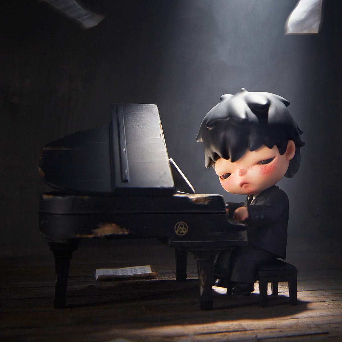 POP MART HIRONO THE PIANIST FİGÜRÜ - Termos Türkiye -