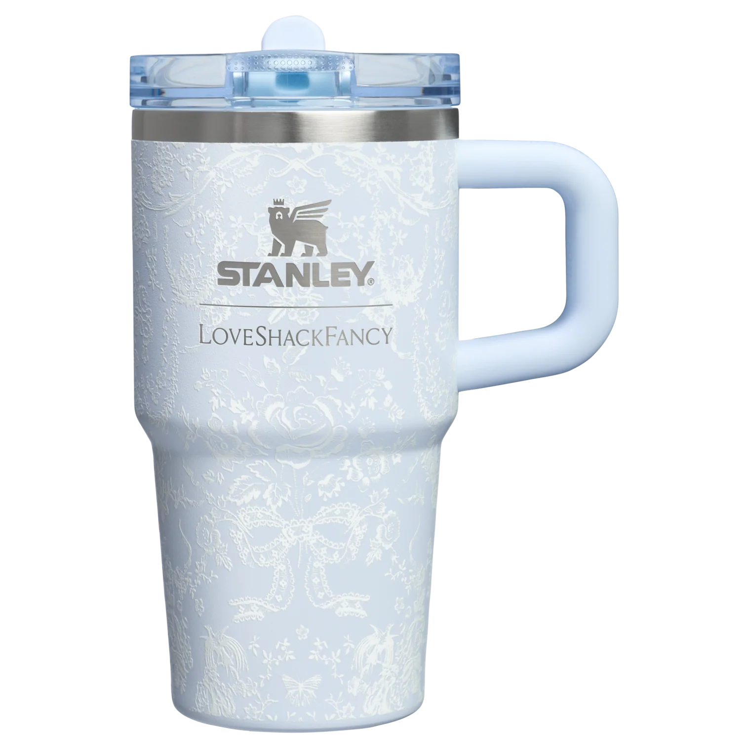 STANLEY THE QUENCHER "LOVESHACKFANCY" KOLEKSİYONU | 0.59L - Alpine Blue