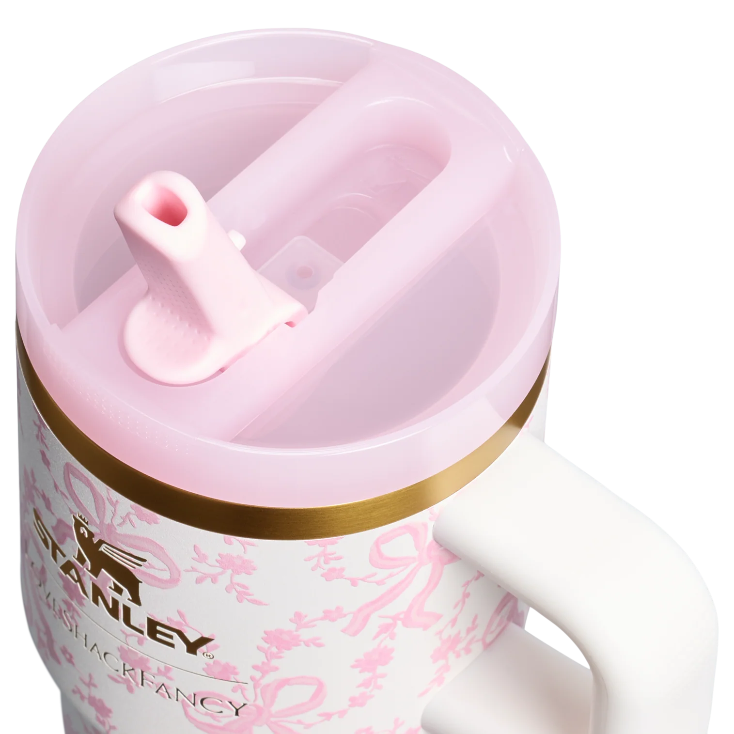 STANLEY THE QUENCHER "LOVESHACKFANCY" KOLEKSİYONU | 0.59L - Bow Chantilly