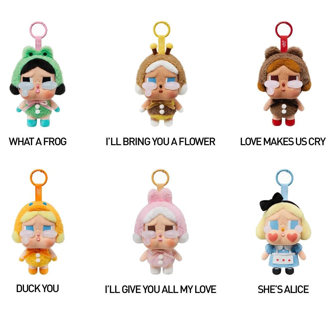 POP MART CRYBABY CRYING AGAIN SÜRPRİZ KUTU SERİSİ YÜZ PELUŞ FİGÜR - Termos Türkiye - 