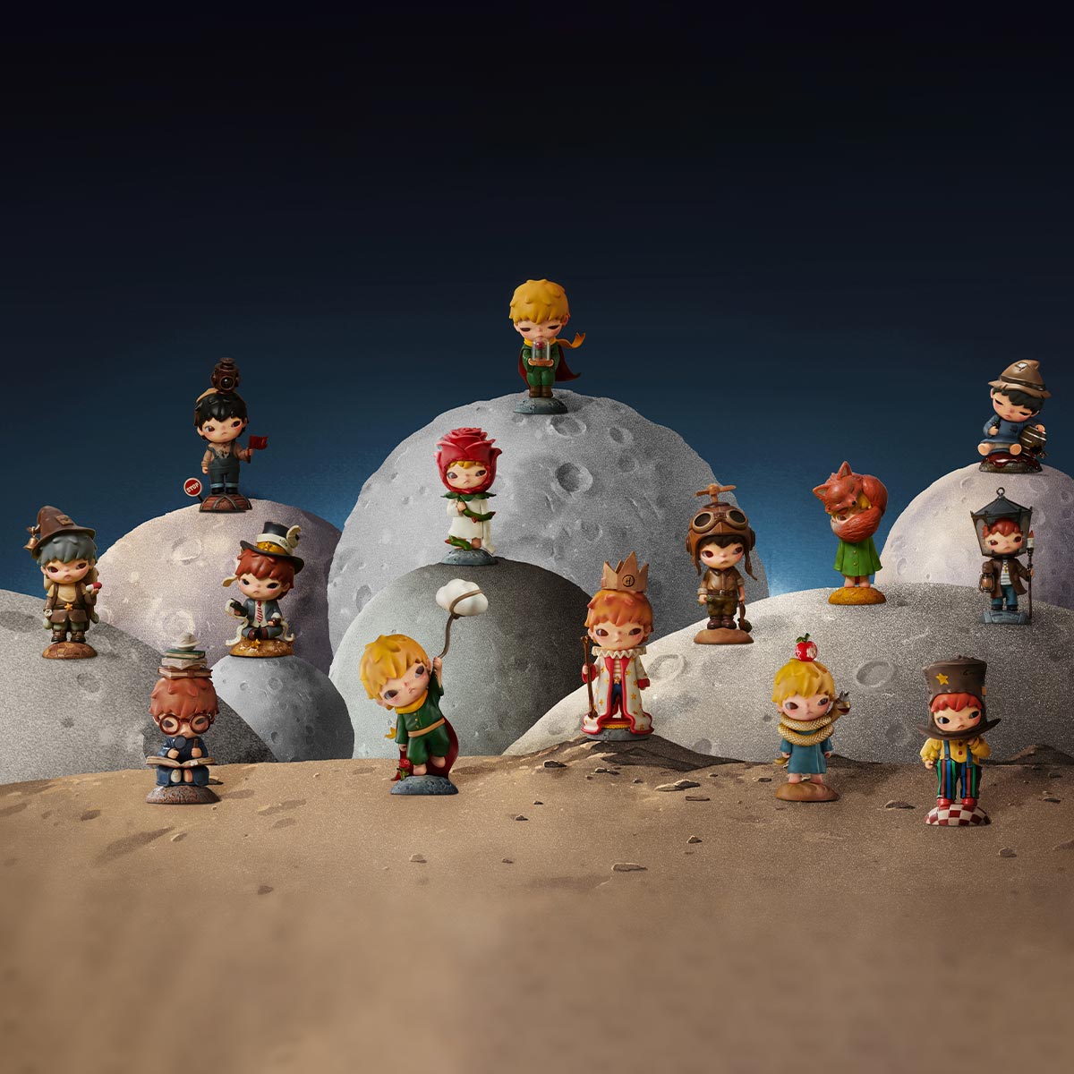 POP MART HIRONO X LE PETIT PRINCE SÜRPRİZ KUTU SERİSİ - Termos Türkiye - Figüran