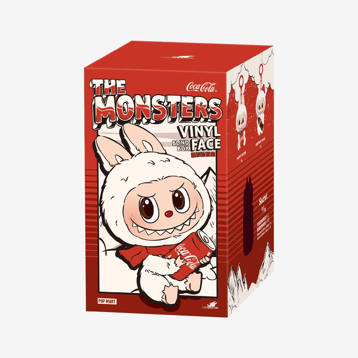 POP MART LABUBU THE MONSTERS COCA - COLA SERİSİ 6’LI SÜRPRİZ KUTU YÜZ PELUŞ FİGÜR - Termos Türkiye - 
