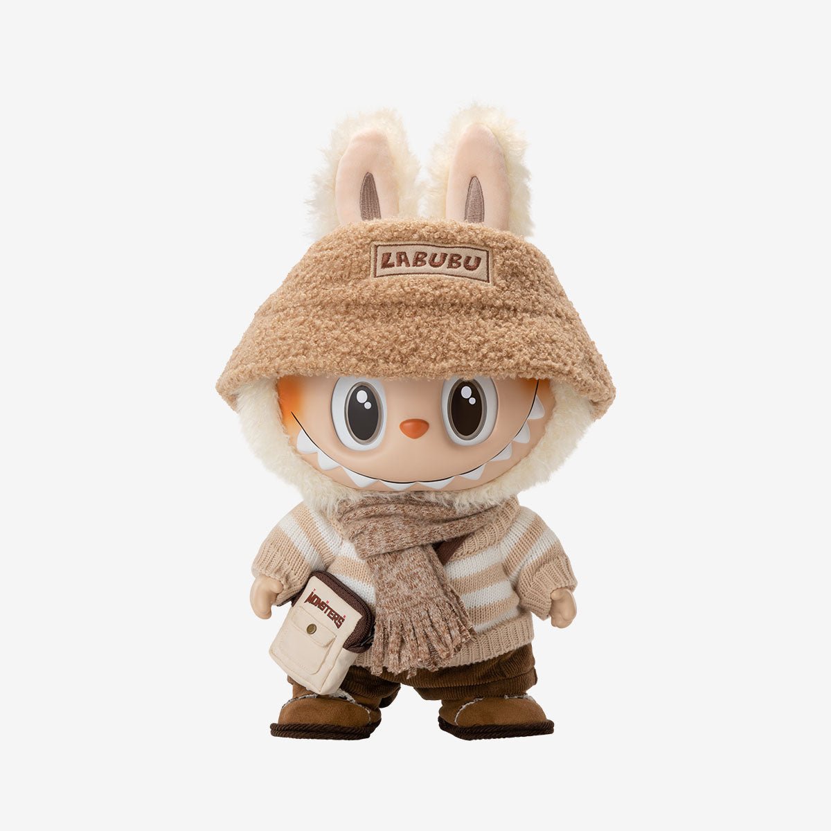 POP MART LABUBU THE MONSTERS DRESS BE LATTE VINYL PELUŞ BEBEK - Termos Türkiye - 