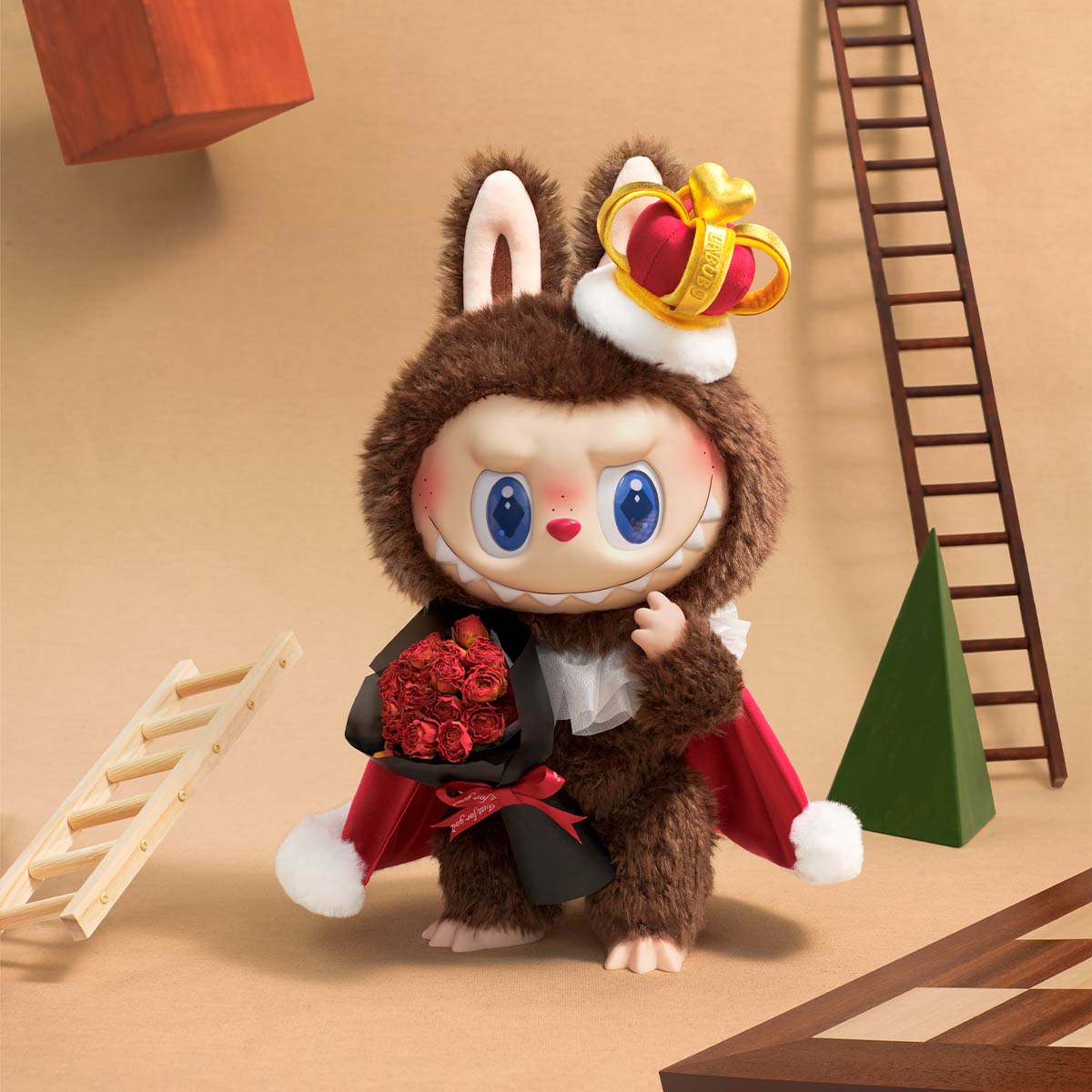POP MART LABUBU THE MONSTERS LET’S CHECKMATE SERİSİ PELUŞ BEBEK - Termos Türkiye - 