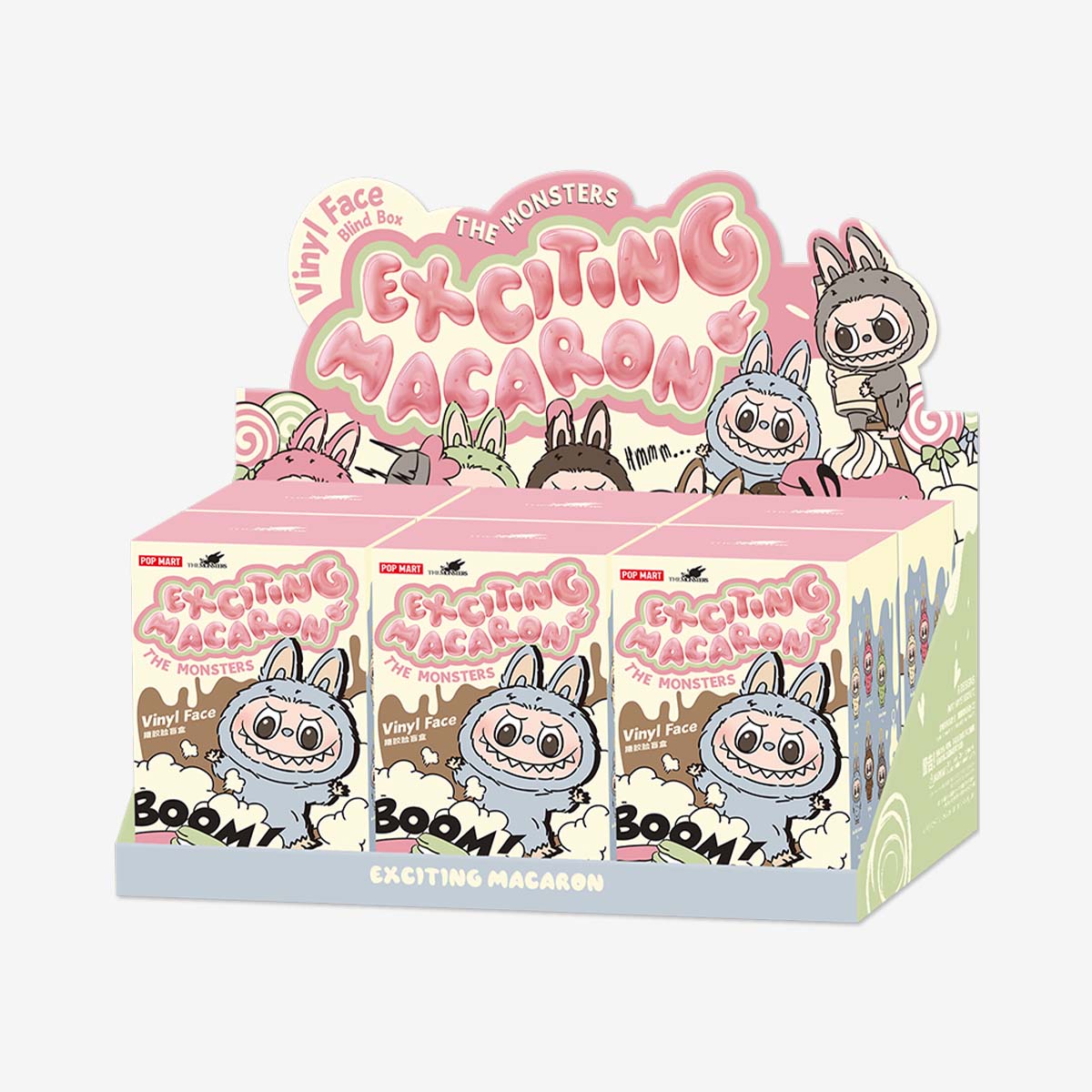 POP MART LABUBU THE MONSTERS TASTY MACARONS SÜRPRİZ KUTU SERİSİ - Termos Türkiye - 